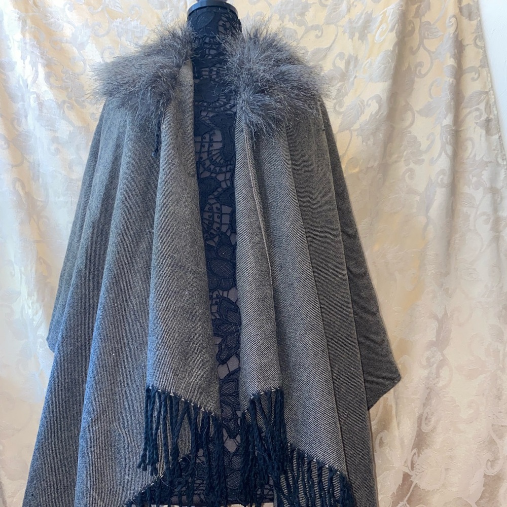 Dark Grey Shawl!!